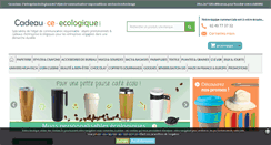 Desktop Screenshot of cadeau-ce-ecologique.com