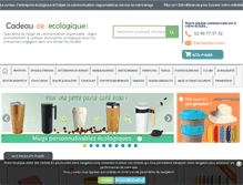 Tablet Screenshot of cadeau-ce-ecologique.com